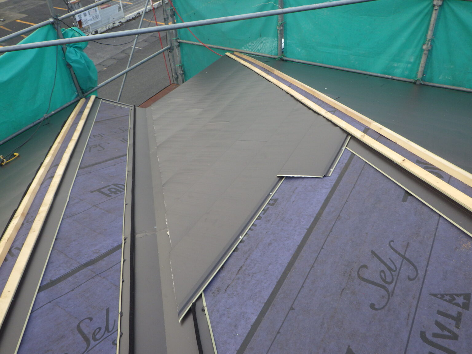 本日の施工後の状態です