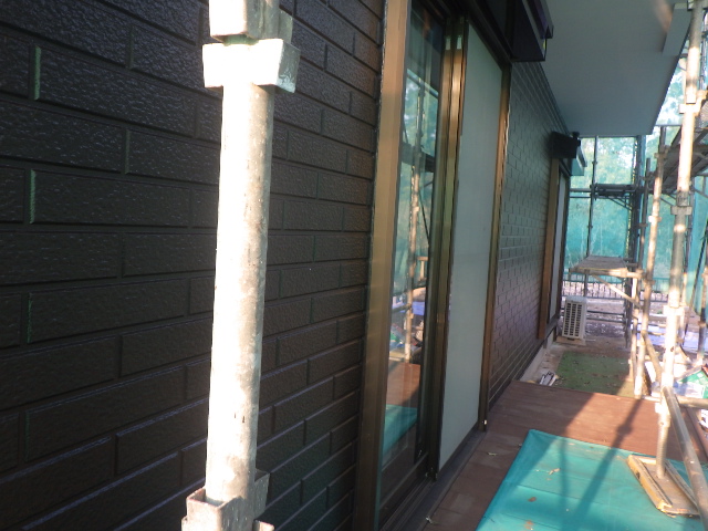 外壁施工後の状態です