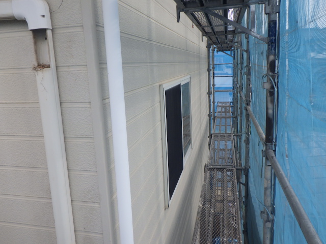 施工前の２階外壁です
