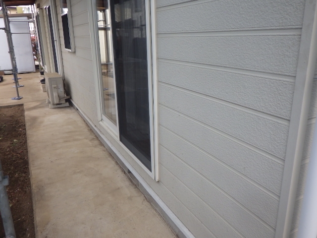 施工前の１階外壁です