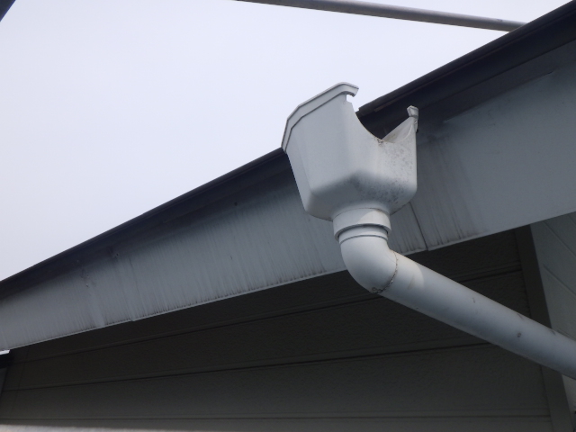 雨樋を撤去しました