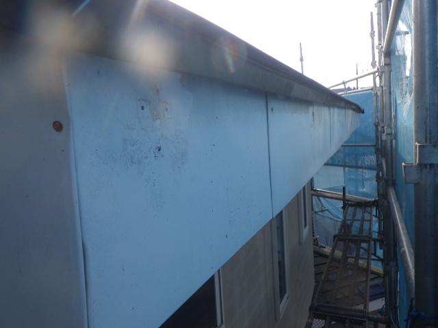 雨樋を撤去しました