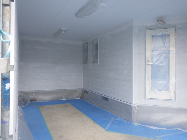 外壁下塗り終了です