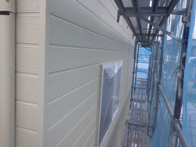 本日の施工後の状態です