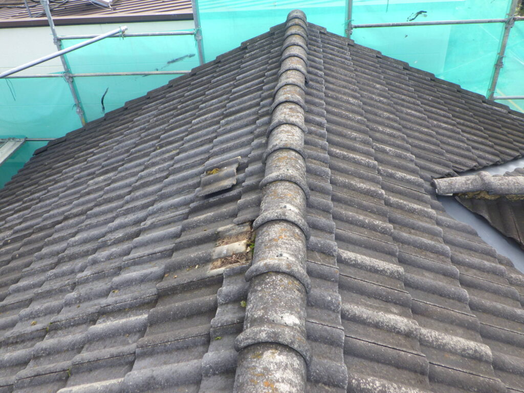 施工前の屋根の状態です