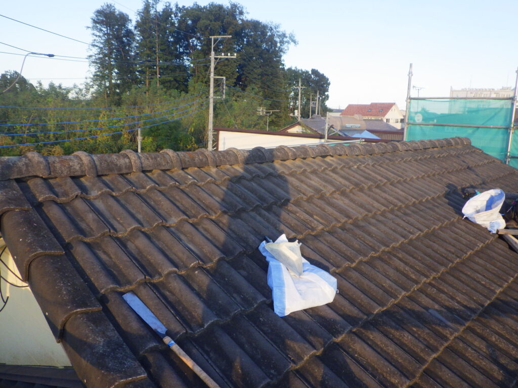 本日の施工後の状態です