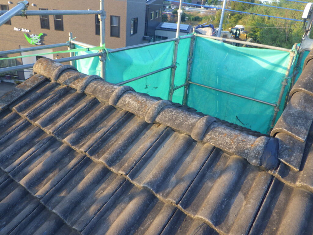 本日の施工後の状態です