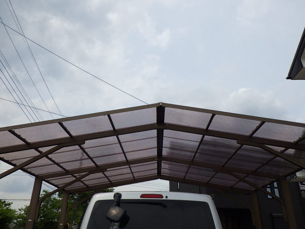 波板交換工事が終了しました