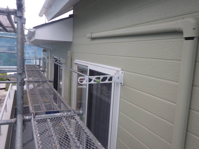 施工後の２階ベランダです