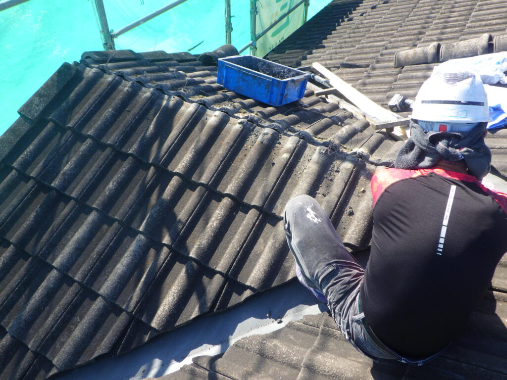 台面の解体終了です