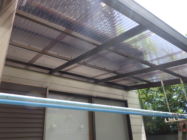 波板交換が終了しました