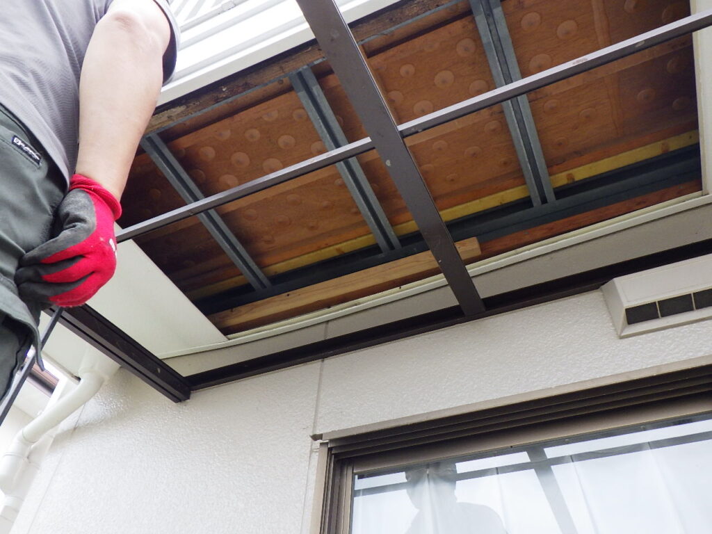 新規下地を取り付けました