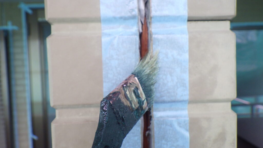 プライマーを塗布しました