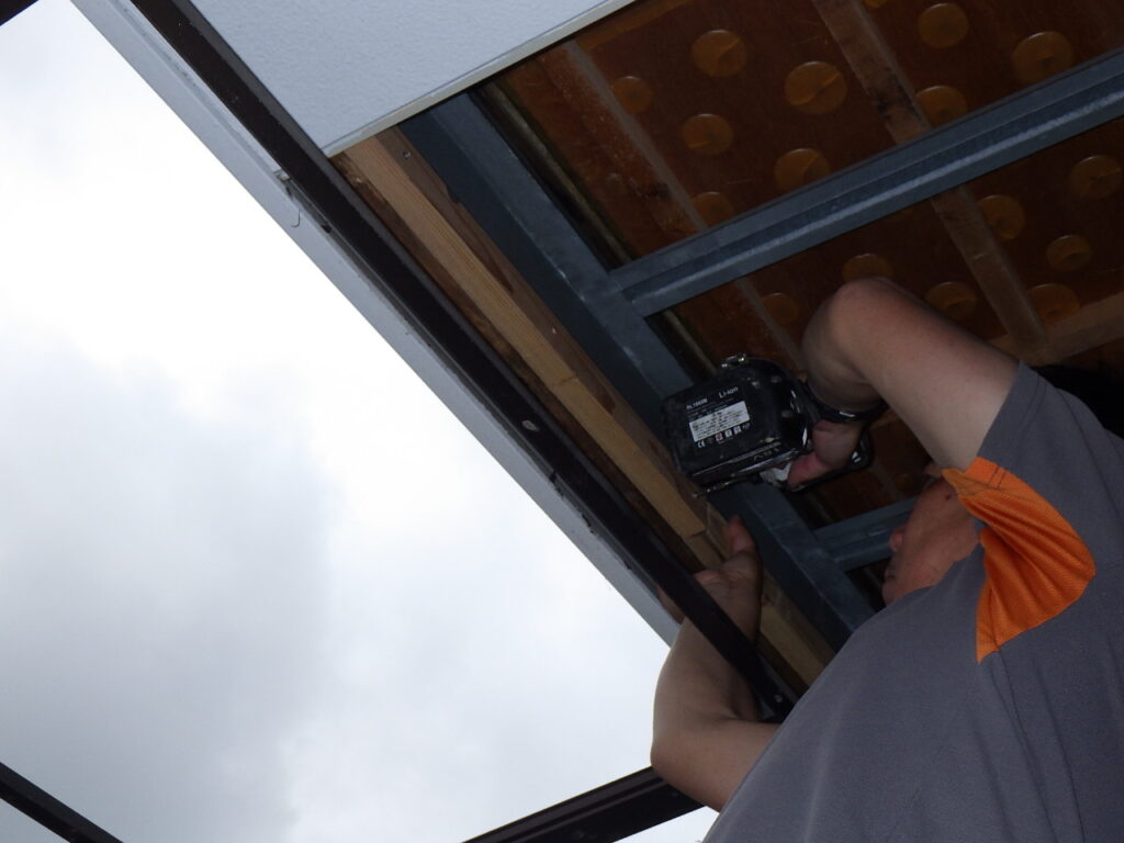 新規下地を取り付けました