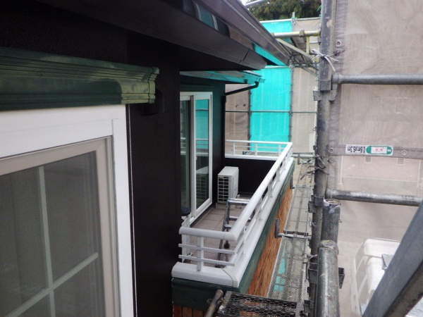 養生を剥がしました