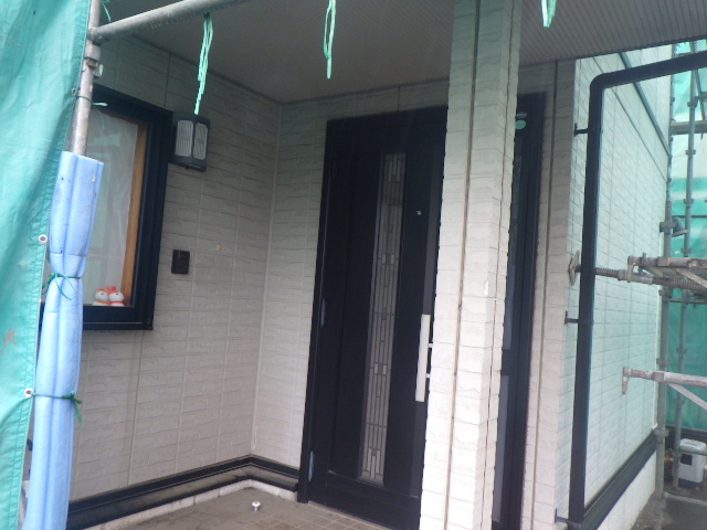 塗装前の外壁の状態です