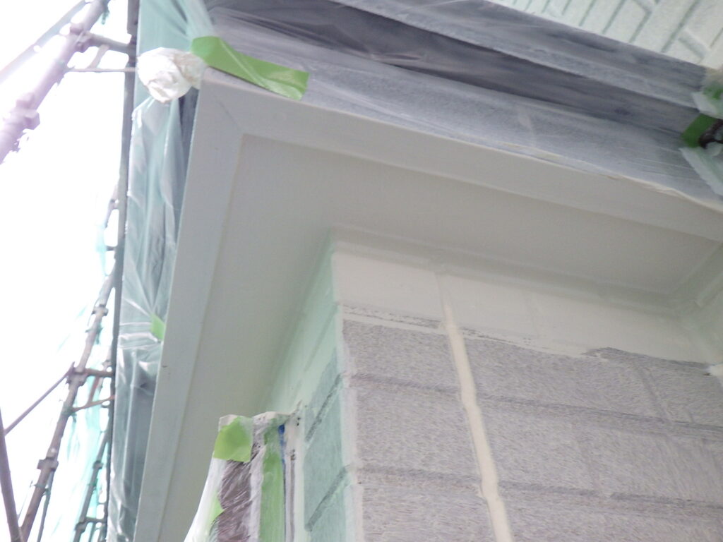 軒天の２回目終了です