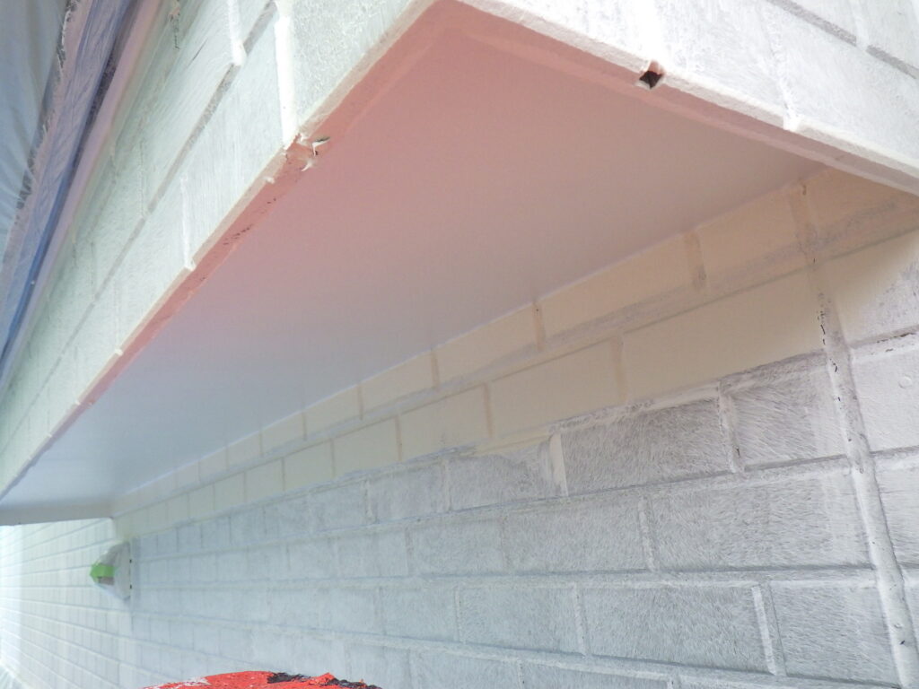 軒天の２回目終了です