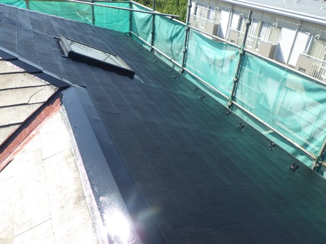 本日の施工後の状態です