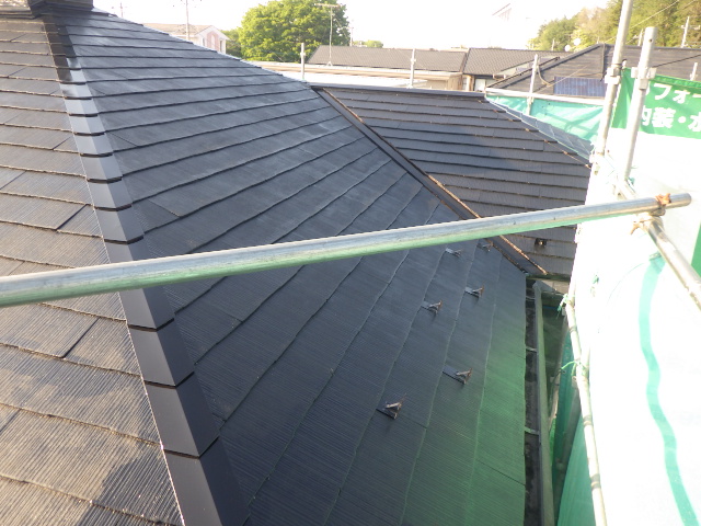 本日の施工後の状態です