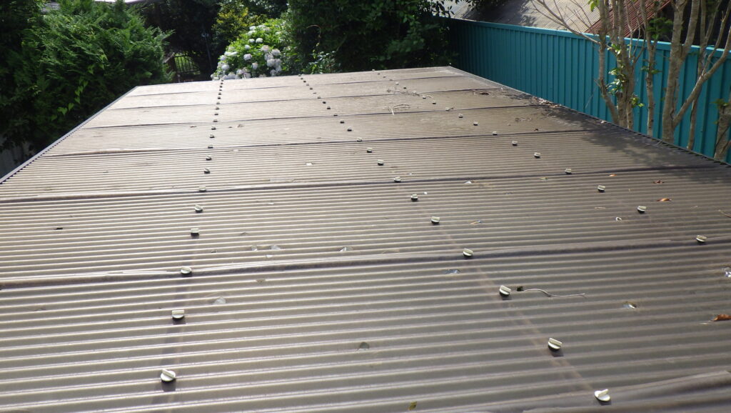 施工前のカーポートの状態です