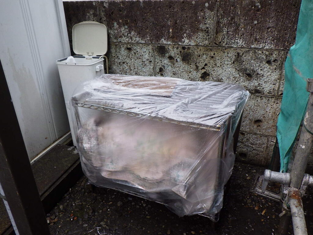 養生をしました