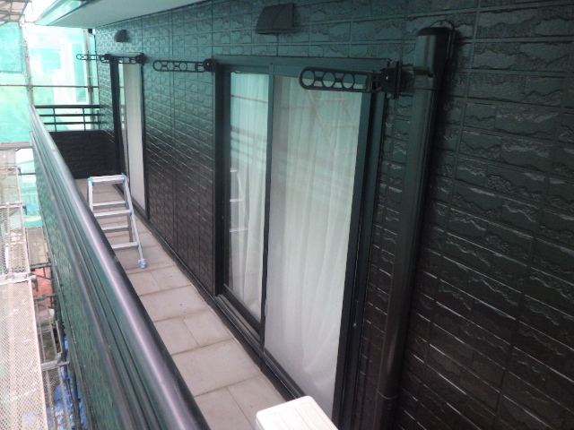 養生を剥がしました