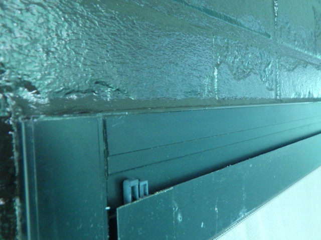 養生を剥がしました