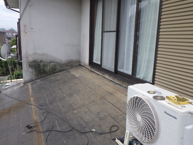 テラスの解体終了です