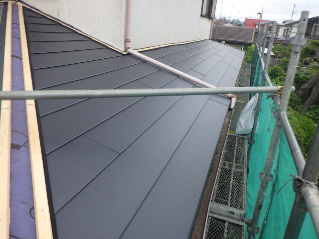 ケミカル面戸を取り付け終了しました