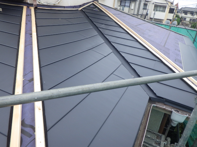 ケミカル面戸を取り付け終了しました