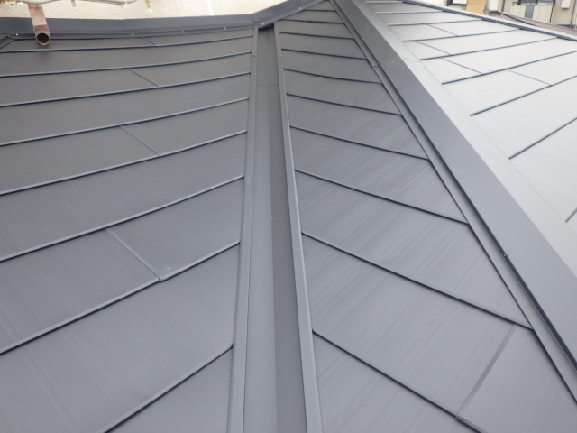 見切り縁を取り付けました