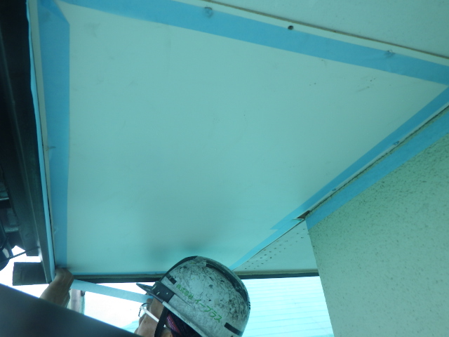 シーリング養生をしました