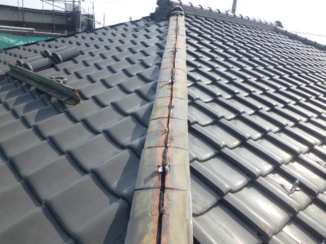 １段目熨斗積み終了です