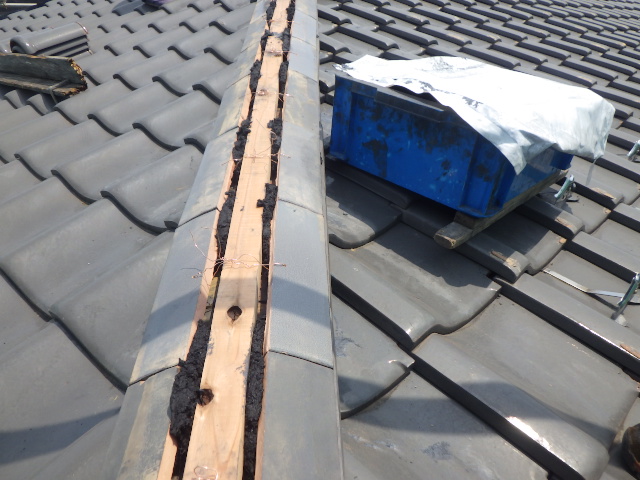 ２段目熨斗積み終了です