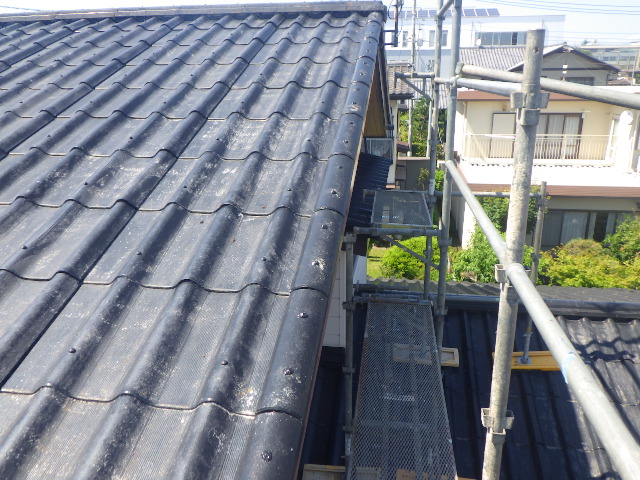 施工後の屋根の状態です