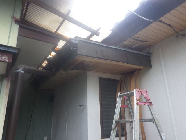 施工前の屋根の状態です