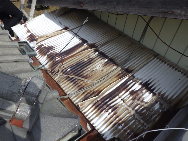 施工前の屋根の状態です