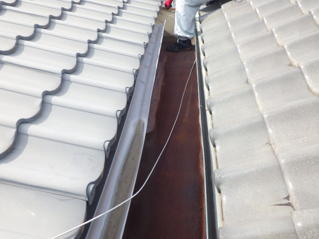 施工前の屋根の状態です