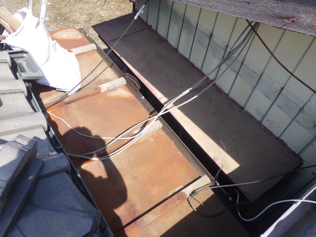 波板の撤去終了です