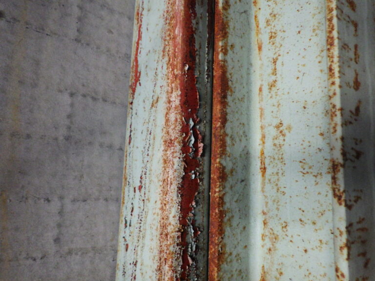 ケレン前の鉄部の状態です