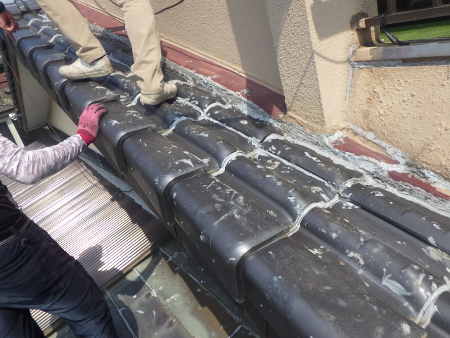 施工前の屋根の状態です