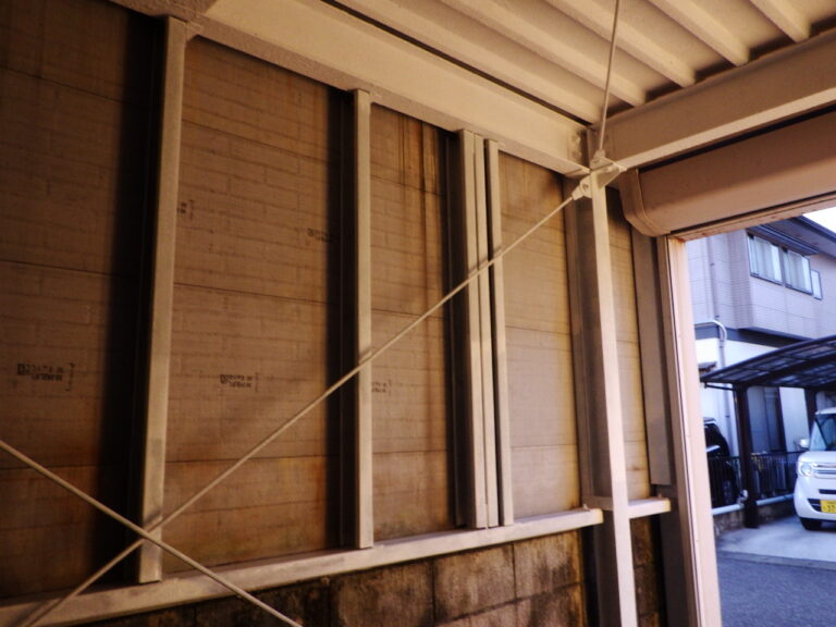 錆止め塗装終了です