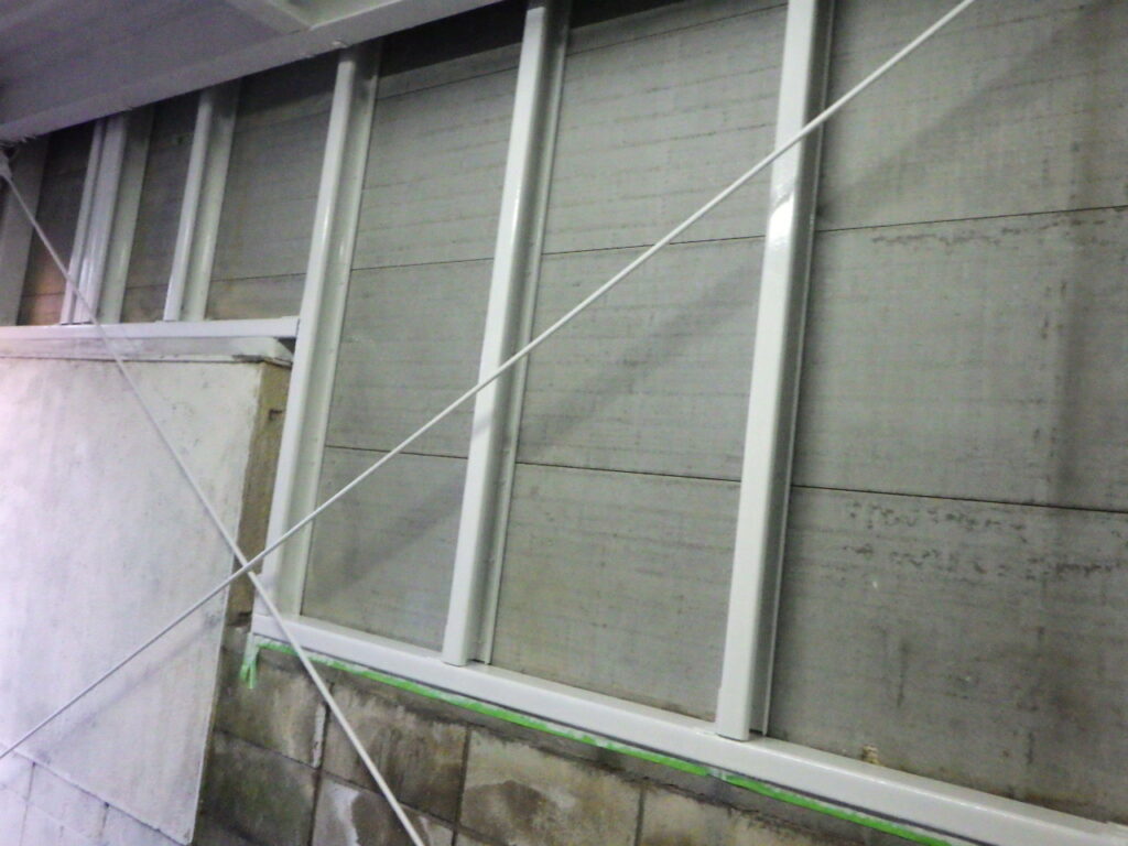 本日の施工後の状態です