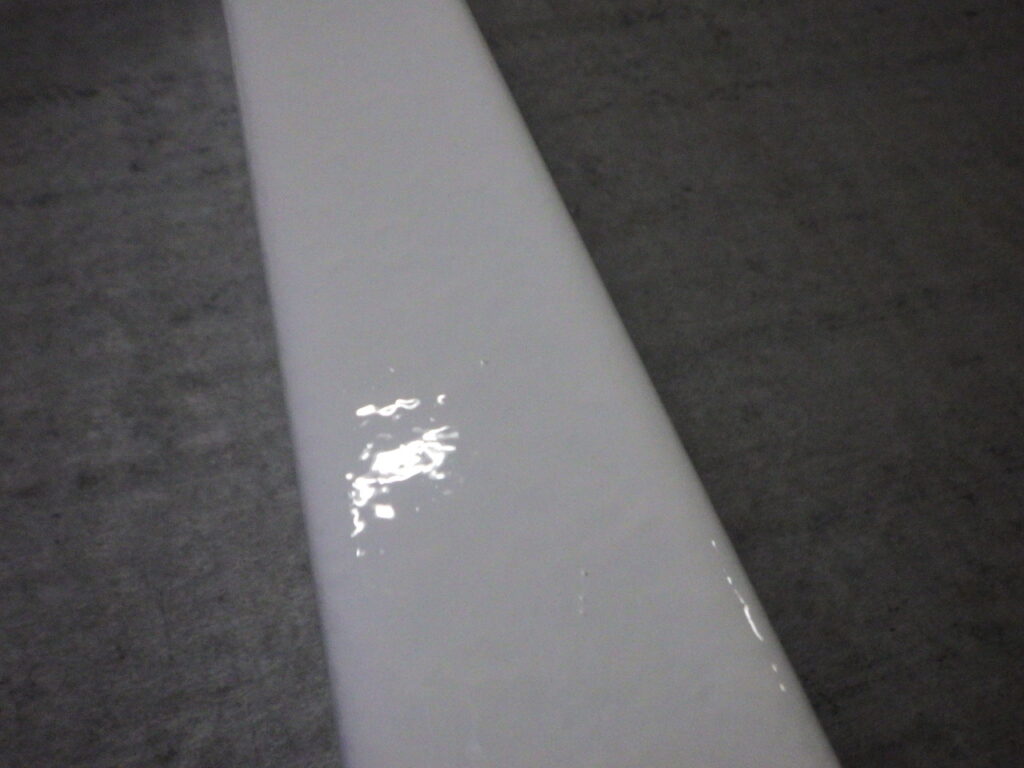 中塗り塗装後の状態です