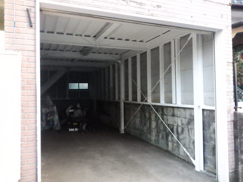 鉄部下塗りが終了しました