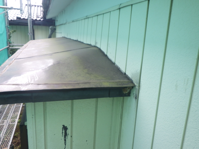 出窓天板の状態です