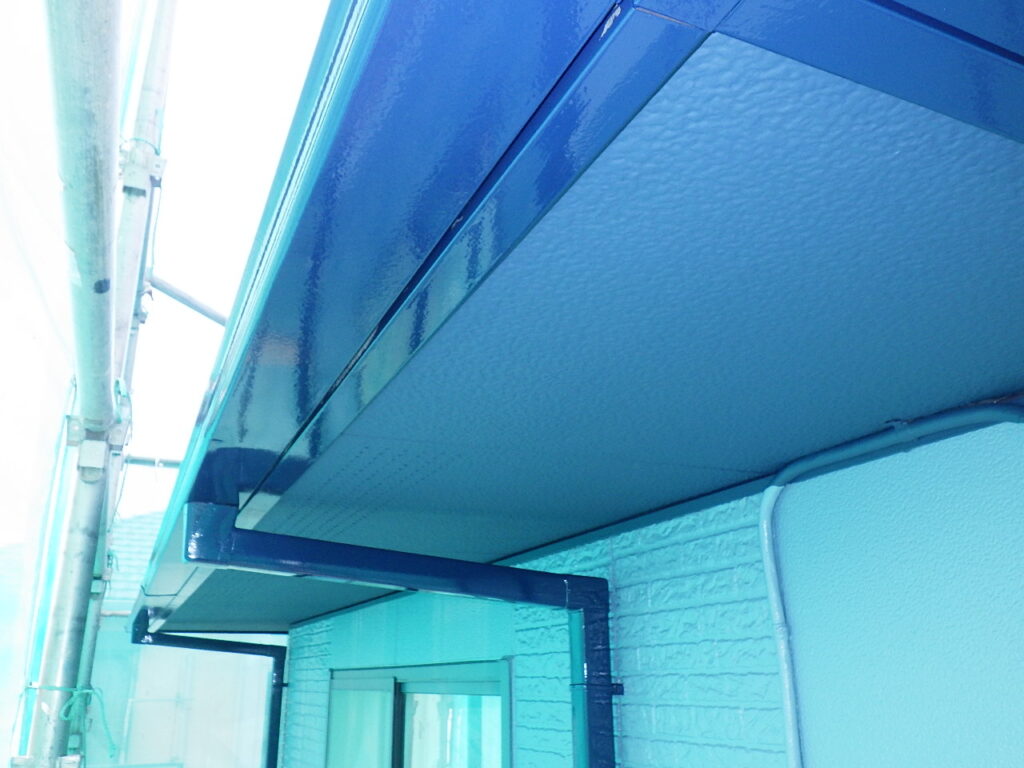 外壁の清掃補修が終了しました