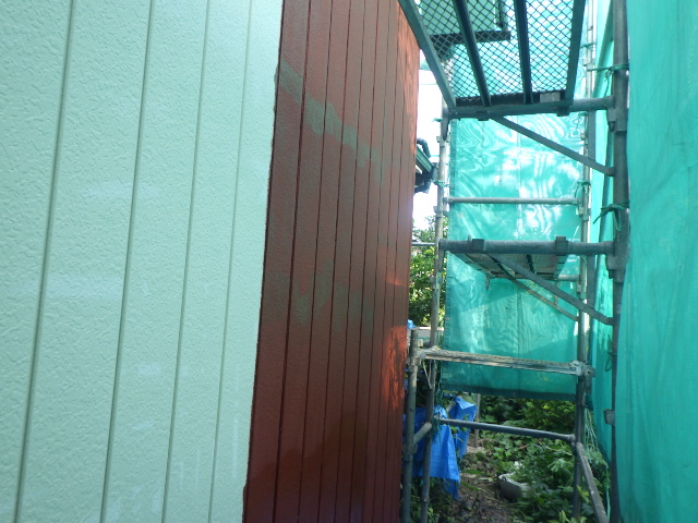 本日の施工後の状態です