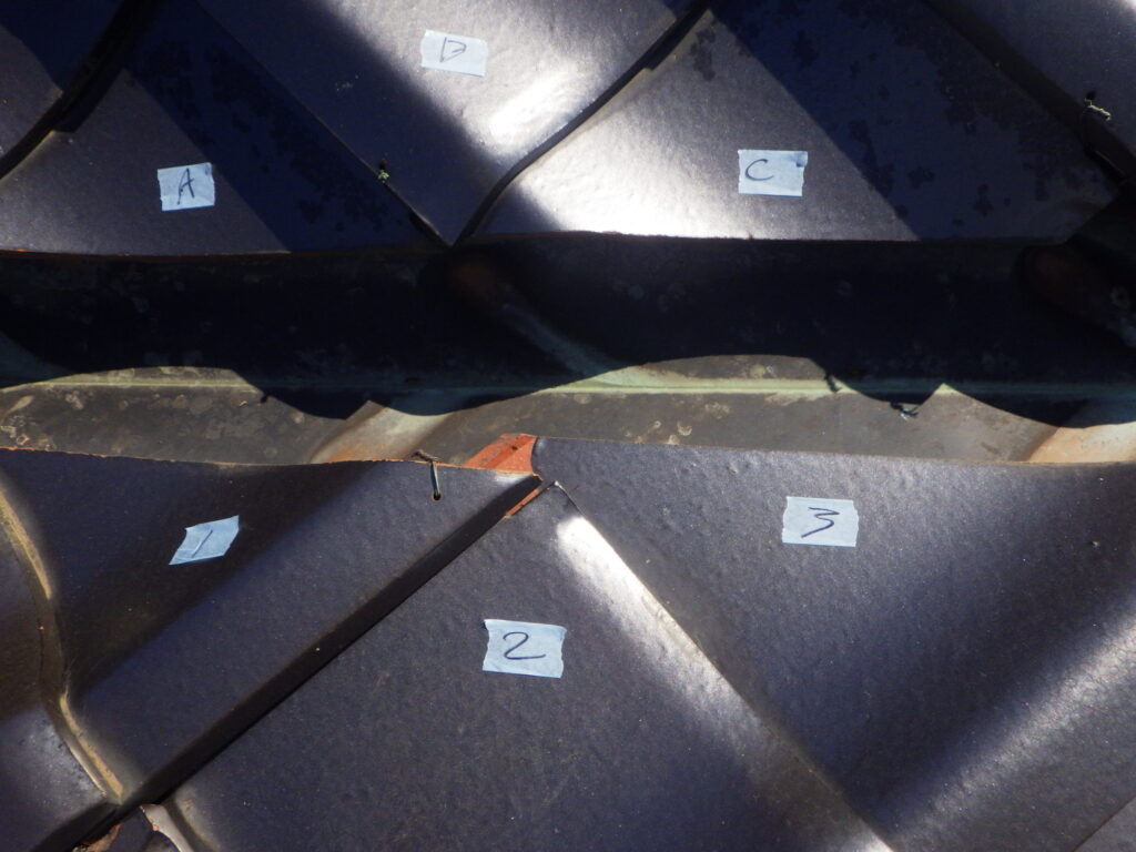 ナンバーリング中です